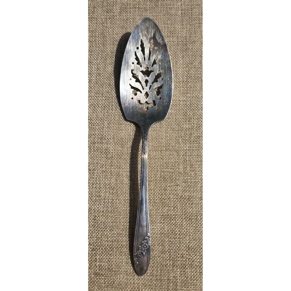 1 Vintage Oneida Community Tudor Queen Bess II Silver Plate 1946 Dessert Server - Picture 1 of 12